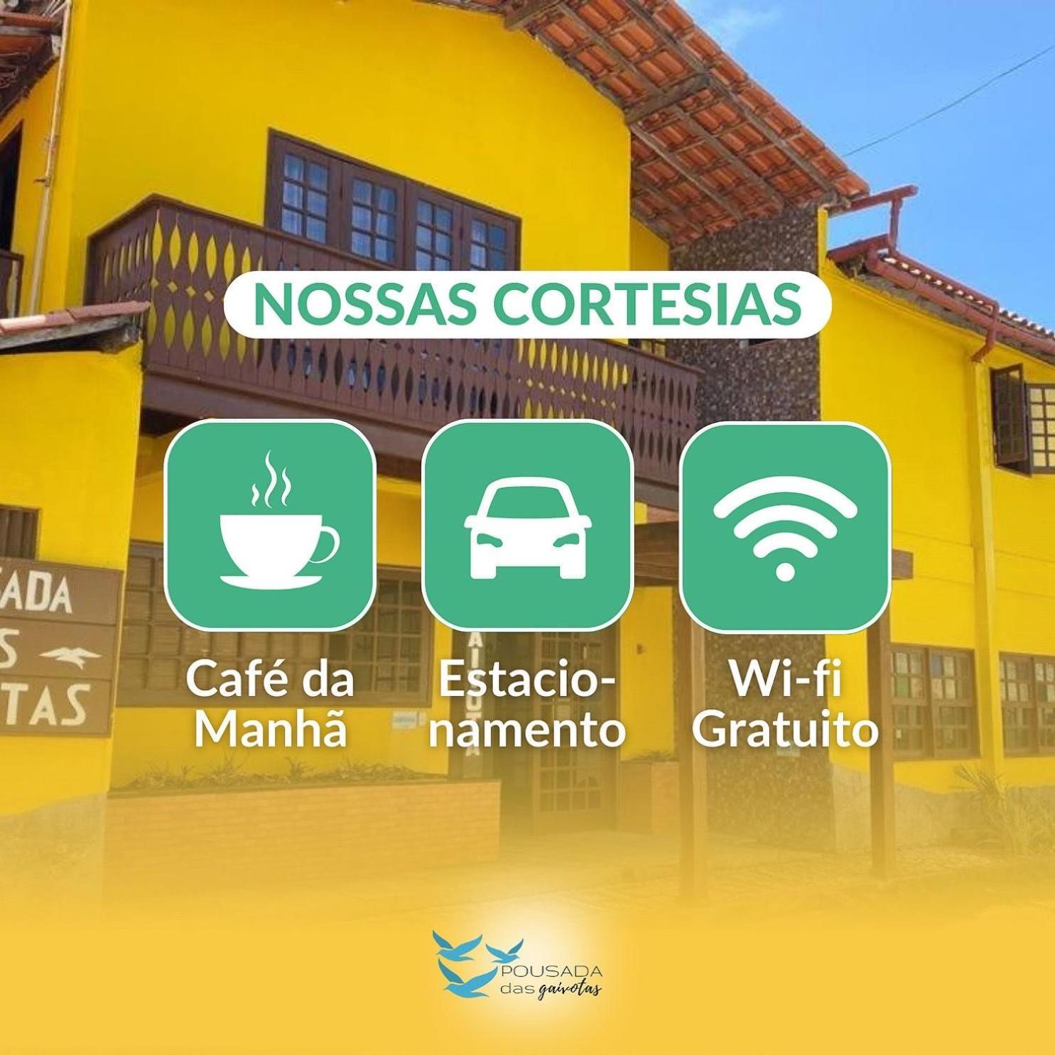 Pousada Das Gaivotas Guaibim Esterno foto